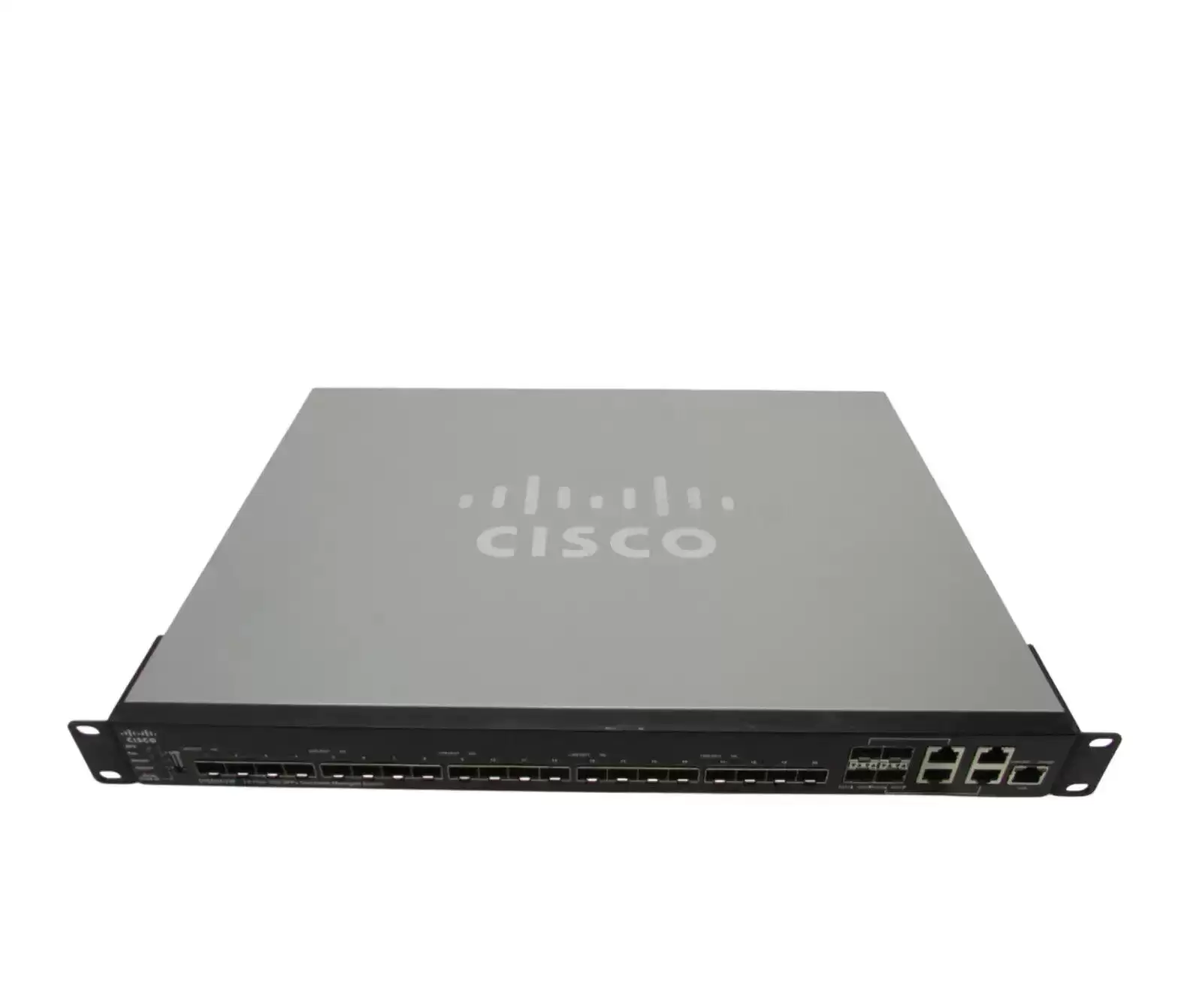 Cisco SX550X-24F-K9 SX550X 24-Ports 10GbE SFP+ Layer-3 Rack Mountable Managed Stackable Switch with 4-Ports Ethernet
