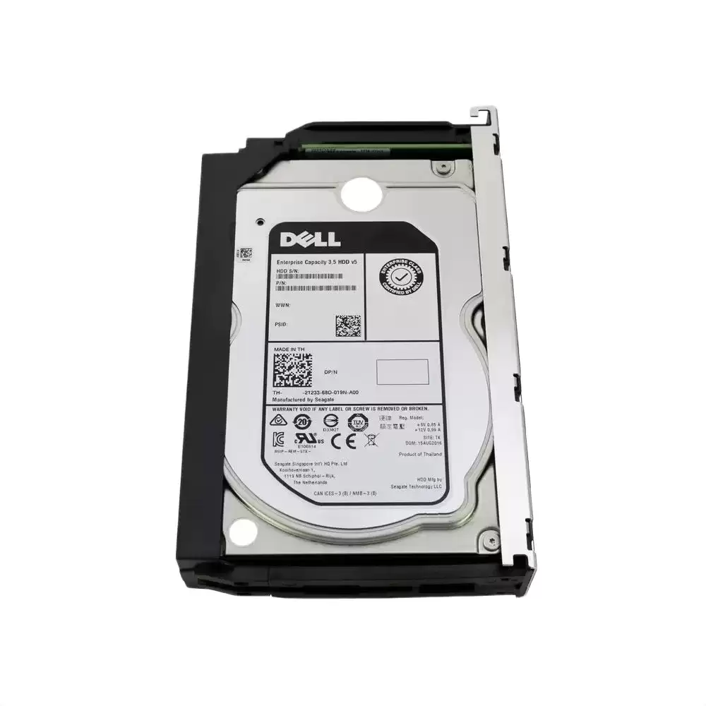 Dell VG4M1 12TB SAS 12Gb/s Nearline Hot Swap 7200RPM 256MB Cache (512e) 3.5-inch Internal Hard Drive with Tray for PowerVault Storage