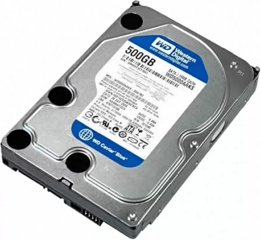 Western Digital WD5000AAKS-32V0A0 Caviar Blue 500GB SATA 3GB/s 7200RPM 16MB Cache 3.5-inch Internal Hard Drive