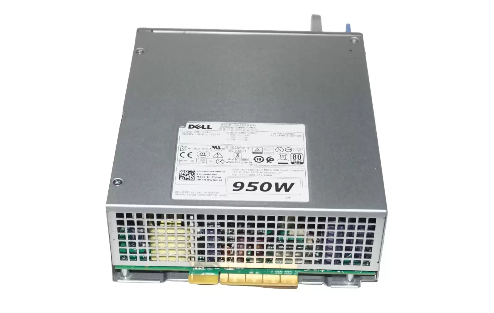 Dell 0WGCH4 950-Watts 80 Plus Gold Power Supply for Precision T5820 and T5920