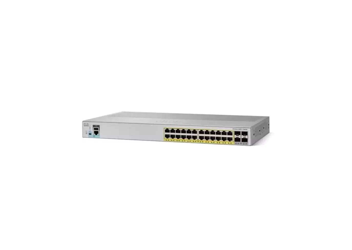 Cisco WS-C2960L-24PS-LL Catalyst 2960-L 24-Ports 1GbE PoE+ Layer2 Rack Mount Managed Network Switch