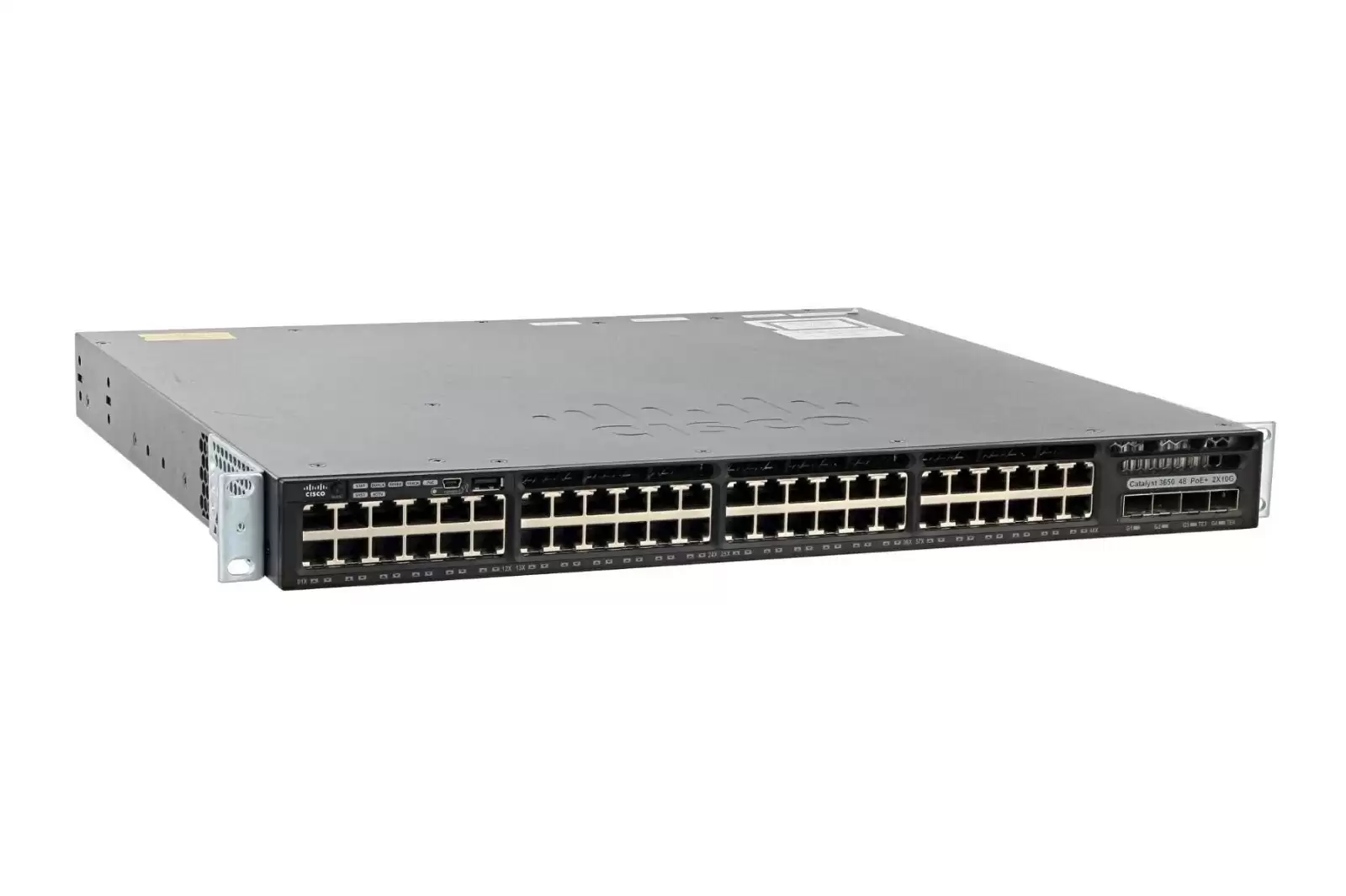 Cisco WS-C3650-48FD-S Aruba 2920 48-Ports 1GbE RJ-45 Rack Mountable Layer 3 Managed Standalone Switch With 2-Ports SFP+