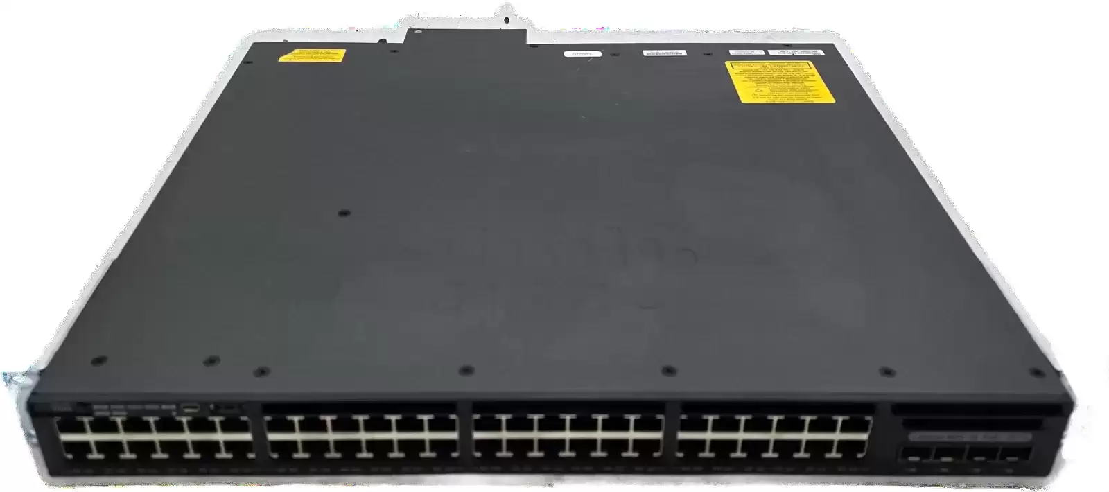 Cisco WS-C3650-48FS-E Catalyst 3650 Series 48-Ports 1GbE RJ-45 Rack Mountable Layer 3 Managed Standalone Switch with 4-Ports SFP