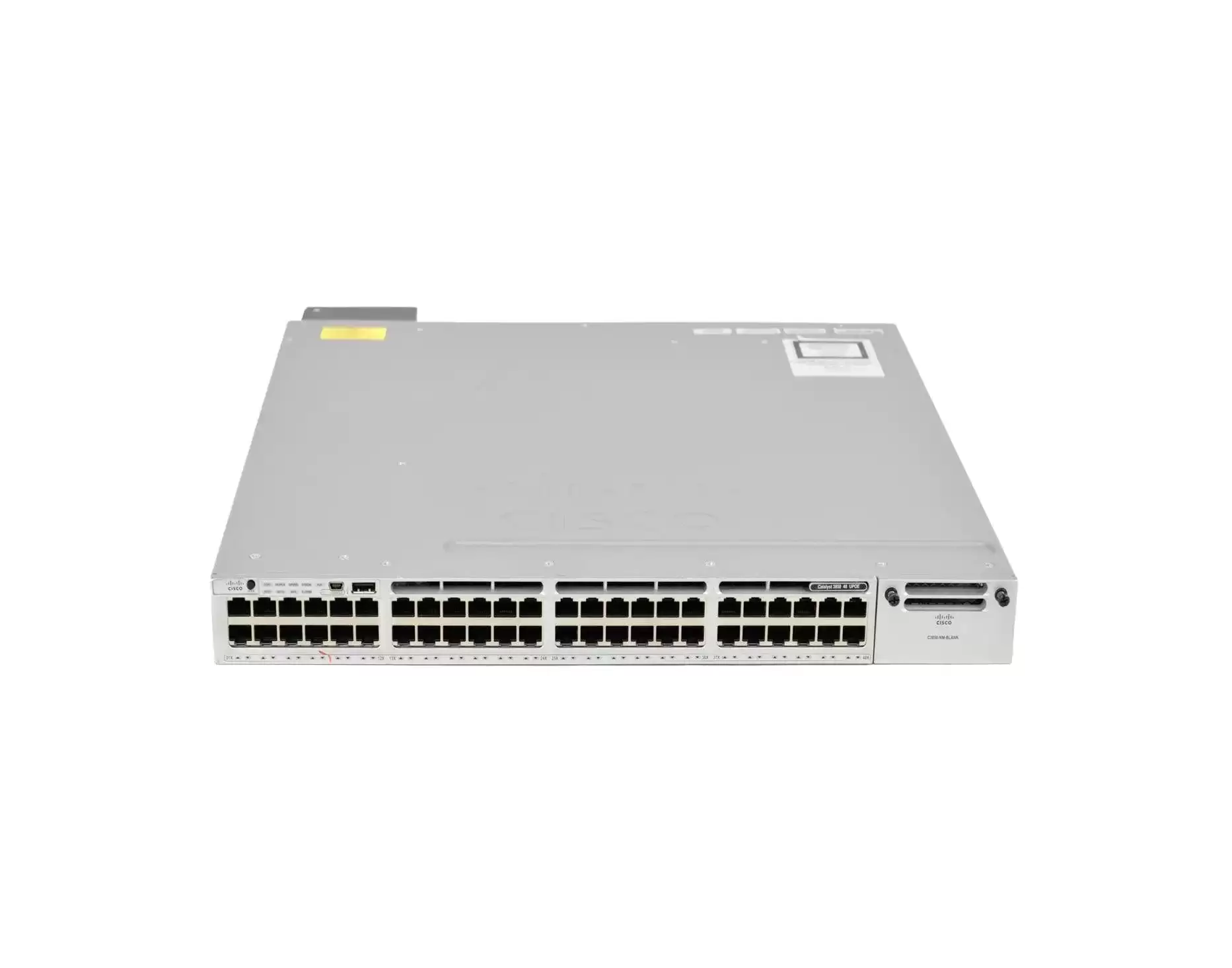 Cisco WS-C3850-48U-E Catalyst 3850 48-Ports 1GbE UPoE Layer 3 Rack Mount Managed Network Switch