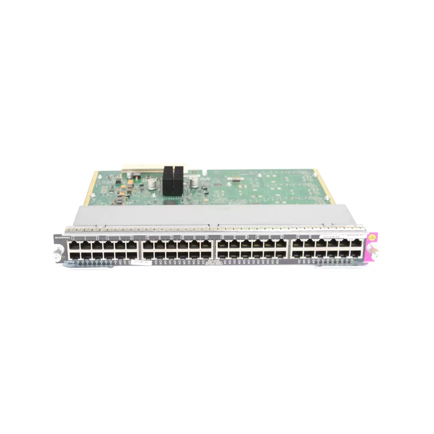 Cisco WS-X4748-RJ45-E Catalyst 4500 Series 48-Ports 1GbE Ethernet Line Card Module