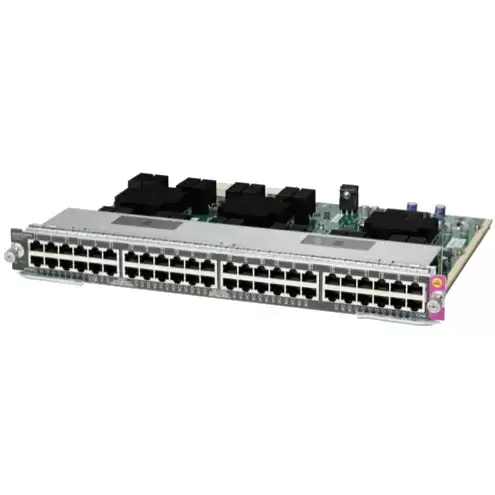 Cisco WS-X4748-RJ45V+E Catalyst 4500 E-Series 48-Ports 1GbE UPoE Line Card Module