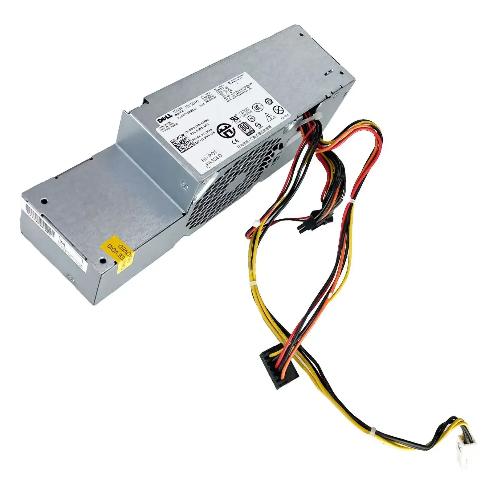 Dell WU136 235-Watts 80 Plus Silver Power Supply for Optiplex 380 760 & 960