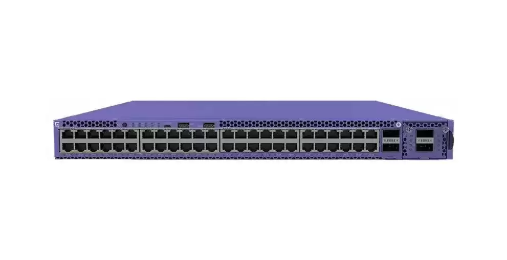 Extreme Network X465-48W X465 Series 48-Ports 1GbE UPoE Rack Mountable Layer 3 Managed Stackable Switch