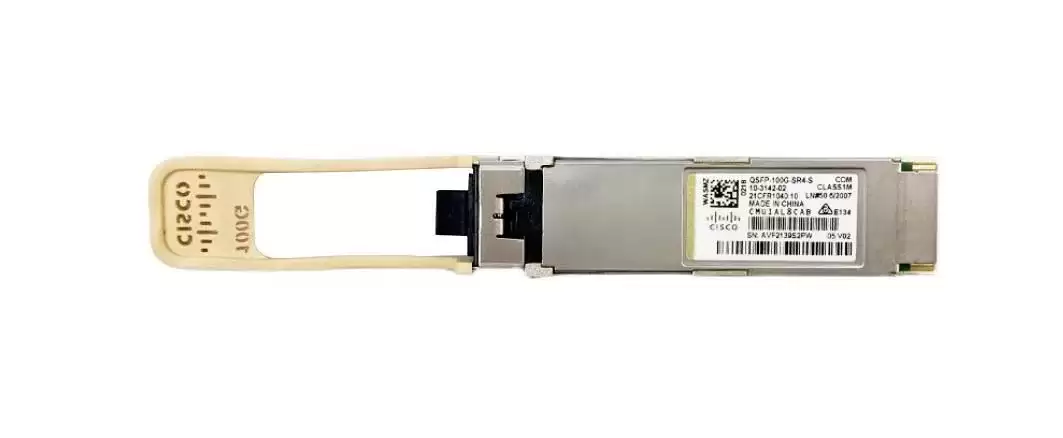 Cisco QSFP-100G-SR4-S= 100GBASE-SR4 Multi-Mode Fibre 150m 850nm MPO/MTP Connector QSFP28 Transceiver Module