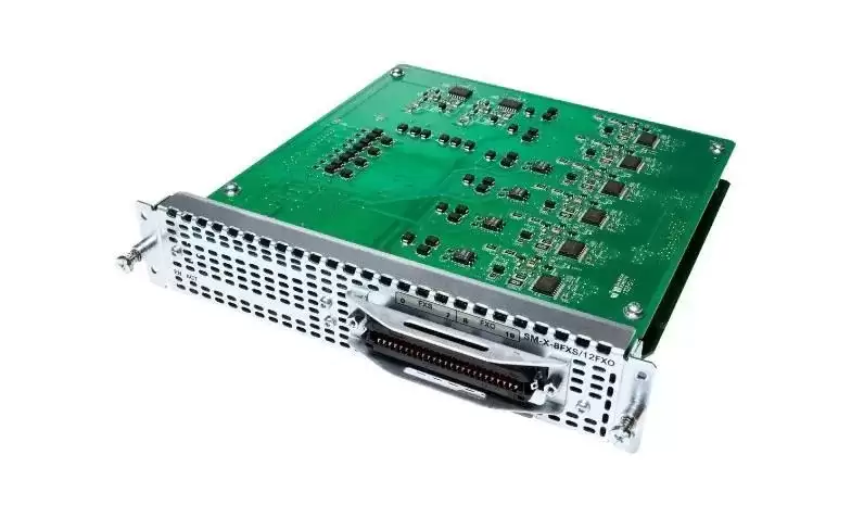 Cisco SM-X-8FXS/12FXO High-Density Analog Voice and Fax Service Modules for ISR 4000 Series