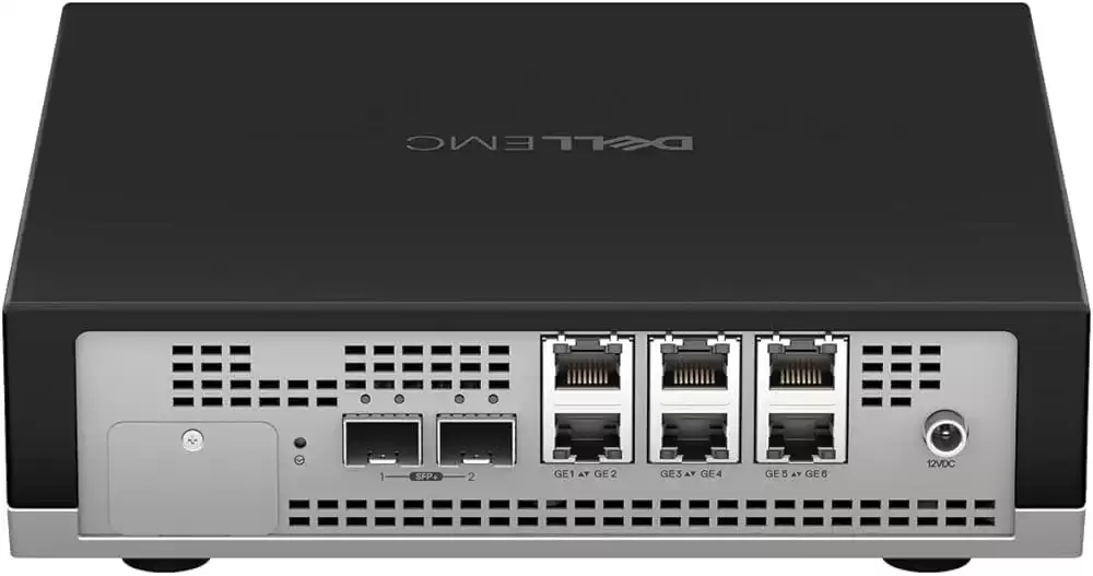 Dell VEP1425 6-Ports 1GbE RJ-45 and 2-Ports 10GbE SFP+  Rack and Wall Mountable Virtual Edge Platform