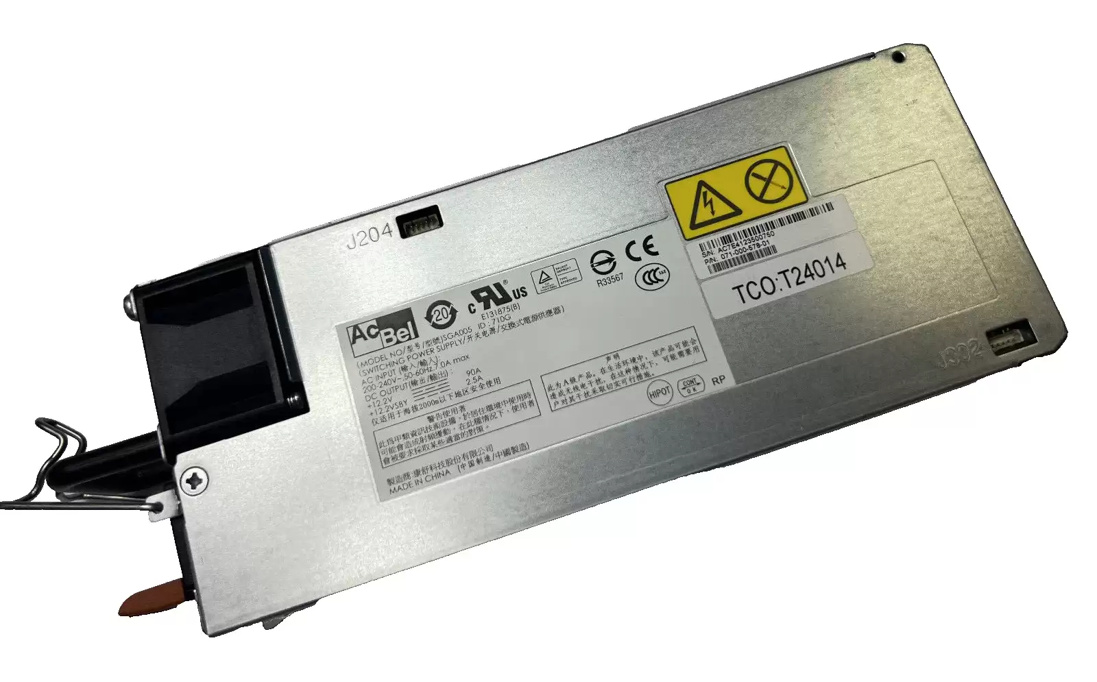 EMC 071-000-578 1100-Watts Power Supply for VNX5400