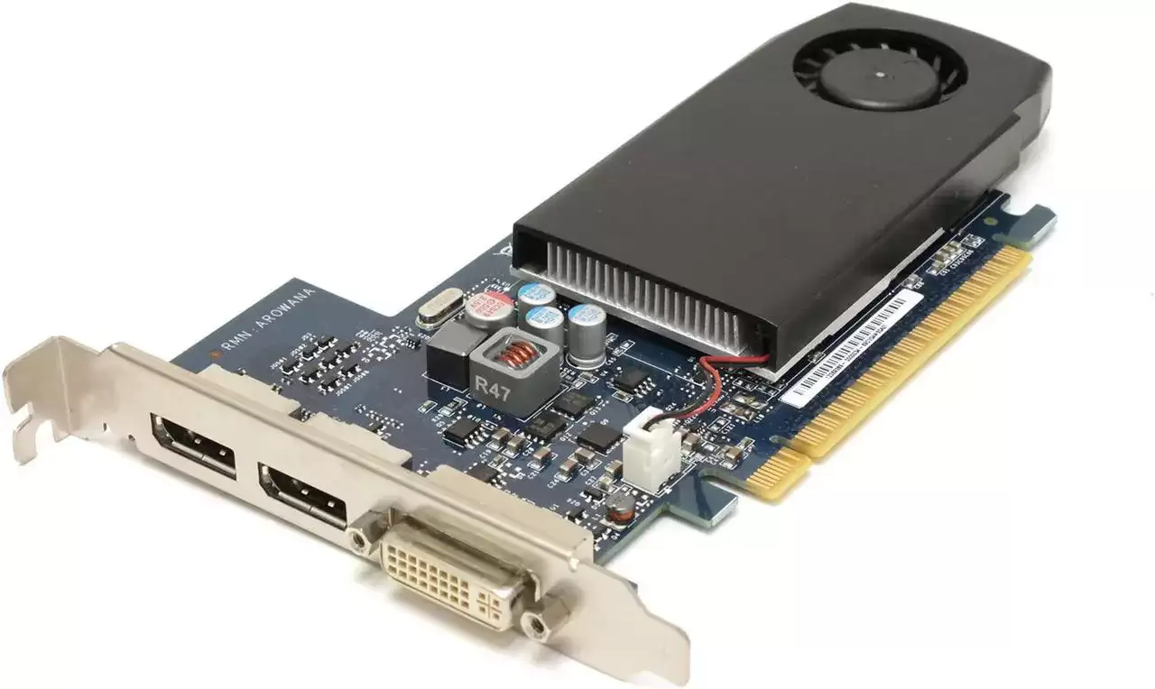 HPE 684455-002 GeForce GTX630 2GB GDDR3 SDRAM PCI-Express x16 DisplayPort DVI Video Graphics Card