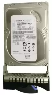 IBM 1TB SATA 3Gb/s Hot Swap 7200RPM 3.5-inch Internal Hard Drive with Tray for System X 43W7629