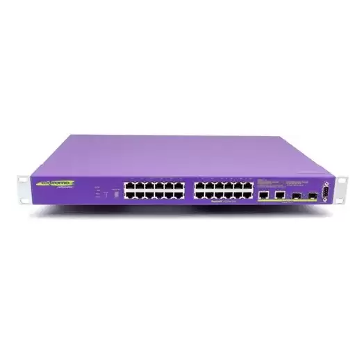 Extreme Network 15105 Summit X250e Series 24-Ports 1GbE RJ-45 Rack Mountable Layer 3 Managed Stackable Switch with 2-Ports SFP