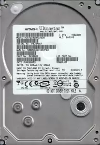 HGST 0A36002 Ultrastar A7K1000 1TB SATA 3Gb/s 7200RPM 32MB Cache 3.5-inch Internal Hard Drive