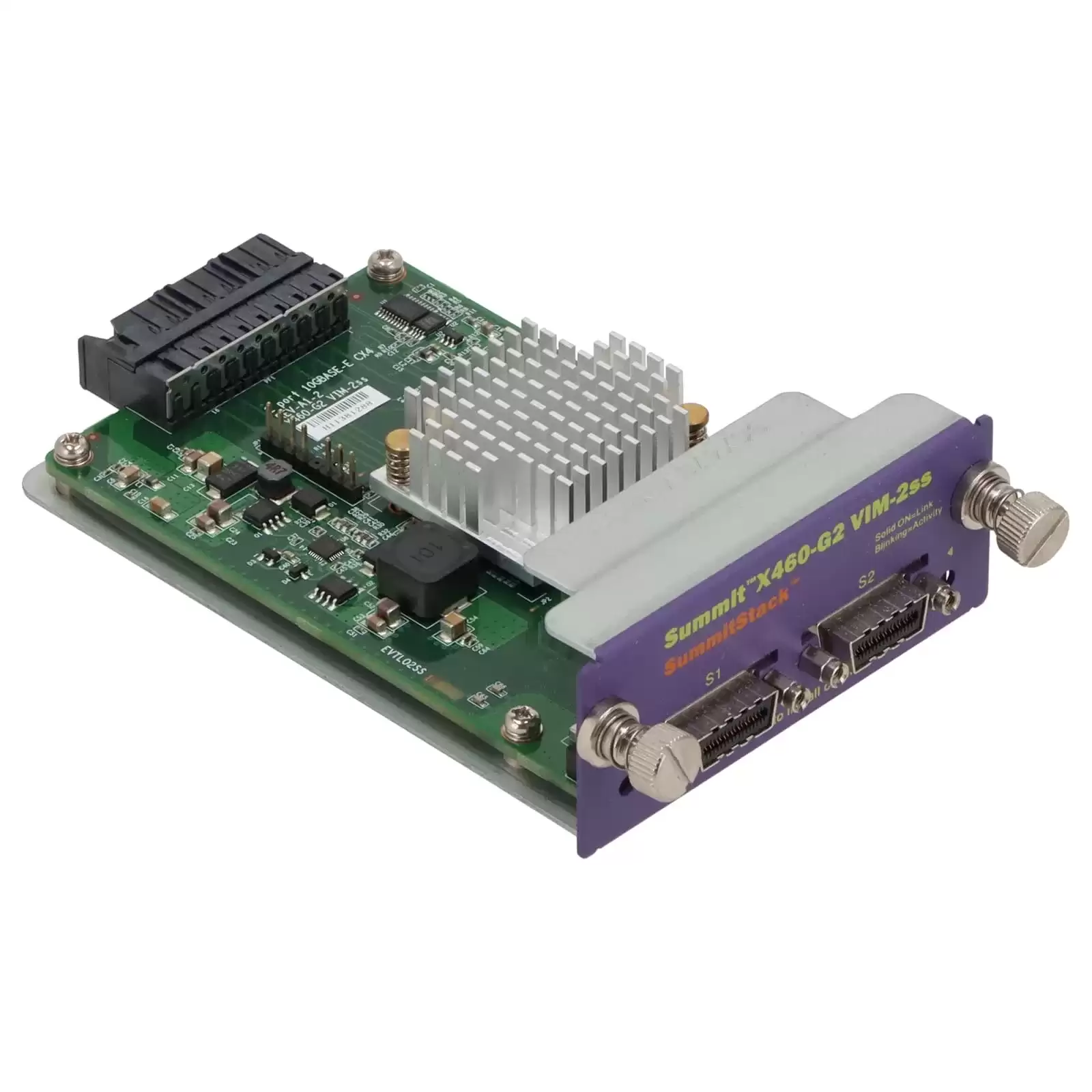 Extreme Network 16120 Summit X460 and E4G-400 Series 4-Ports 10GbE SFP+ Expansion Module