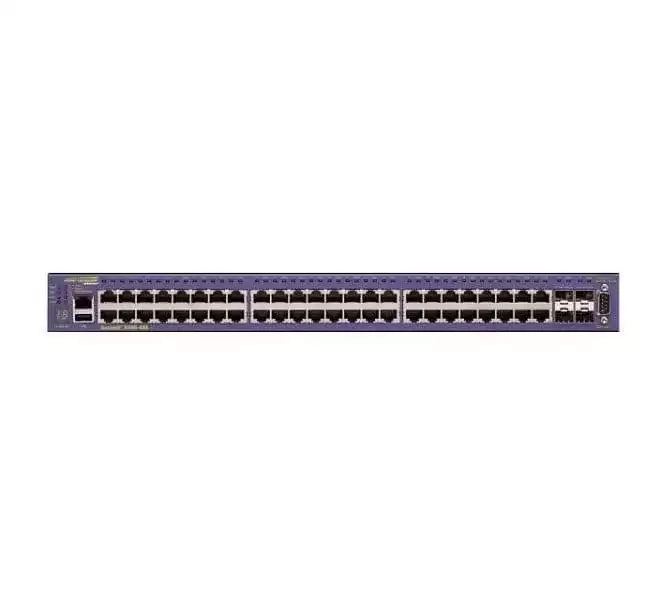 Extreme Network 16301 Summit X480 48-Ports 1GbE RJ-45 Rack Mountable Layer 3 Managed Network Switch with 4-Ports SFP