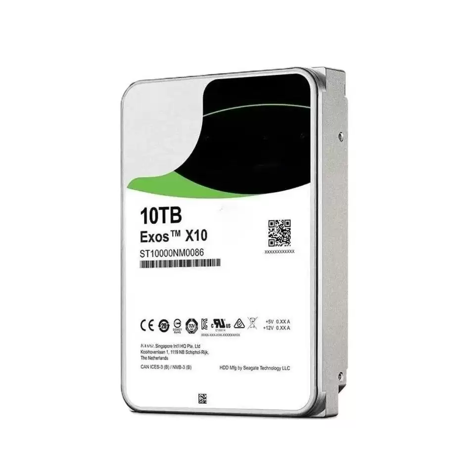 Seagate ST10000NM0096 Exos X10 10TB SAS 12Gb/s (512e) 3.5inch Internal Hard Drive