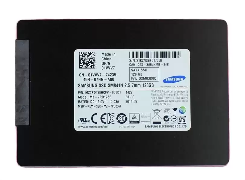 Dell 1VVV7 128GB SATA 6Gb/s MLC 2.5-inch Solid State Drive