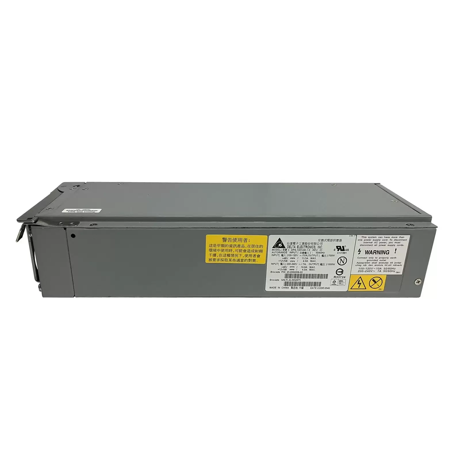 Delta DPS-1001AB-1-E 1000-Watts Hot Swap Power Supply