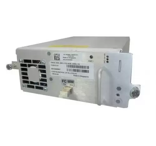 Dell XJ869 ML6000 400GB (Native) / 800GB (Compressed) LTO-3 Fibre Channel Full Height Tape Drive