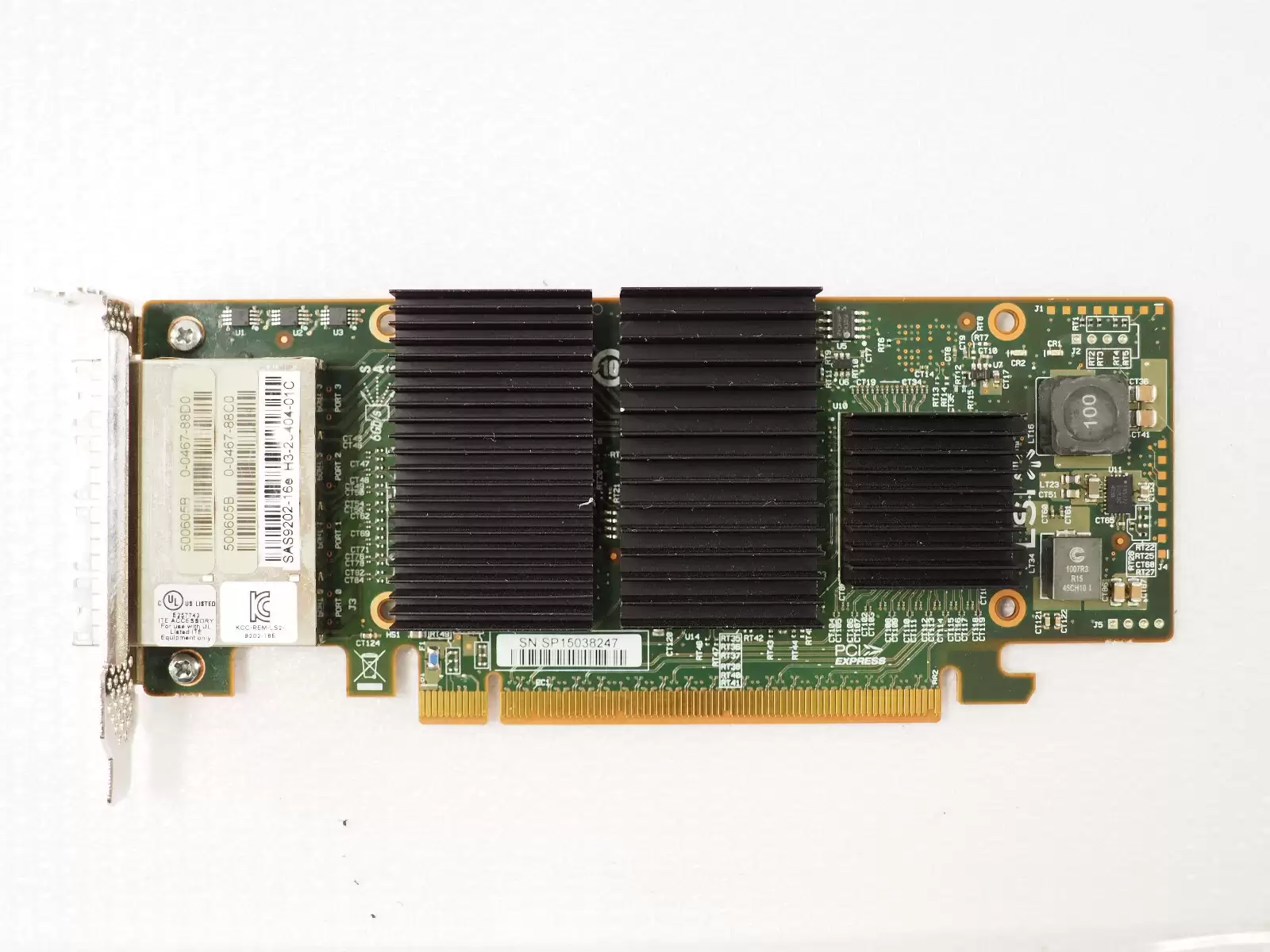 Dell WPXP6 LSI SAS 9202-16e 16 Ports SAS/SATA 6GbE PCI-Express RAID Controller