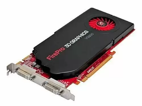 Dell V5800 FirePro V5800 1GB GDDR5 PCI-Express 2.0 x16 128-Bit Dual DisplayPort DVI Video Graphics Card