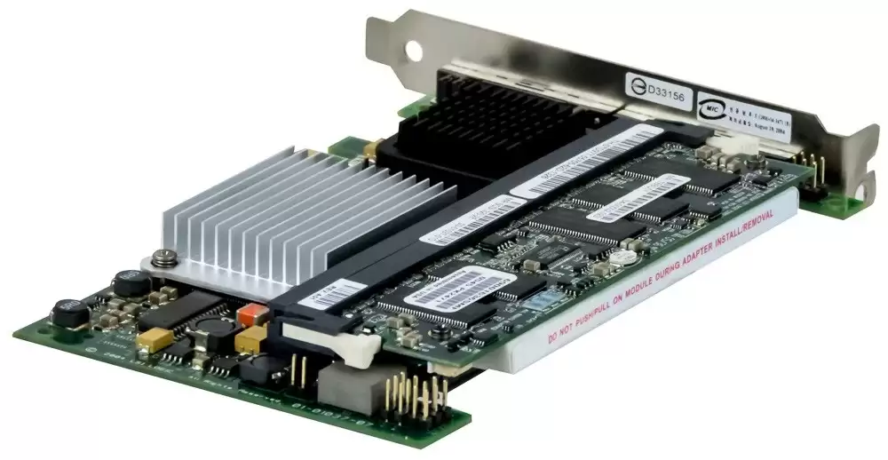 Dell TD977 PERC 4e/DC Dual Channel Ultra320 SCSI LVD 128MB PCI-Express RAID Controller