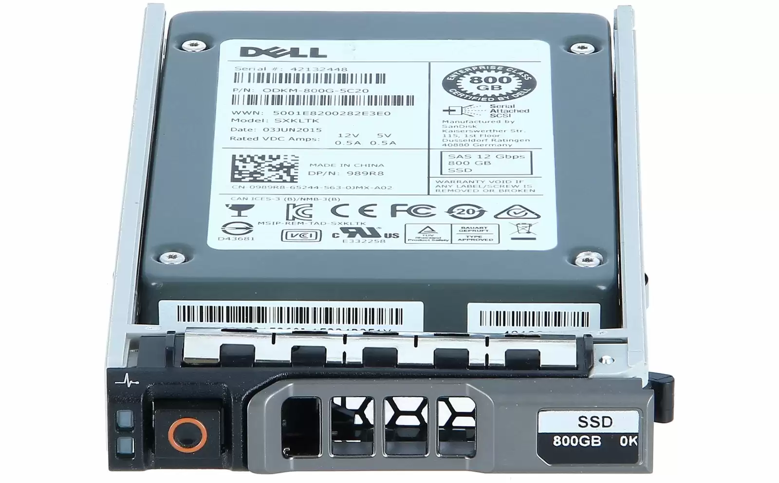 Sandisk SXKLTK Lightning Gen II Ascend 400GB SAS 12Gb/s eMLC 2.5-inch Solid State Drive