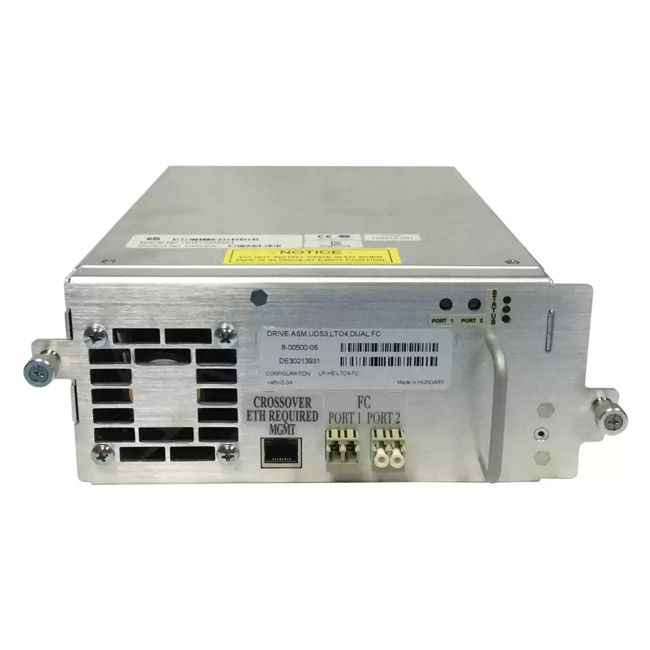 HPE QP006A 800GB (Native) / 1600GB (Compressed) ESL LTO-4 Fibre Channel Upgrade Kit Tape Library