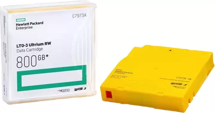 HPE C7973W 400GB (Native) / 800GB (Compressed) LTO-3 WORM Data Cartridge