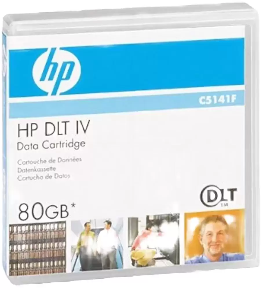 HPE C5141F 20GB (Native) / 40GB (Compressed) DLT-4 Tape Cartridge