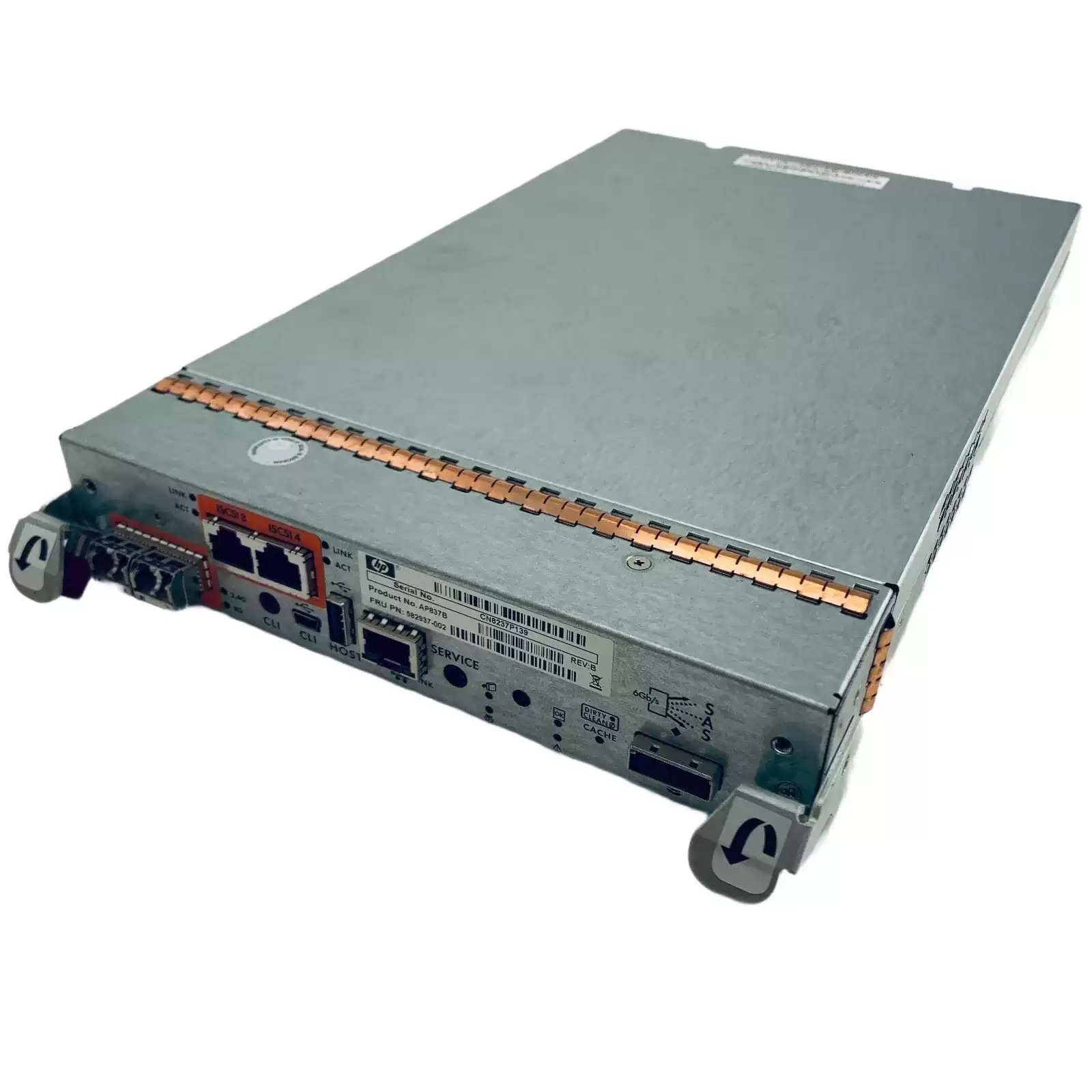 HPE AP837B P2000 G3 MSA FC/SCSI Combo Modular Smart Array Controller