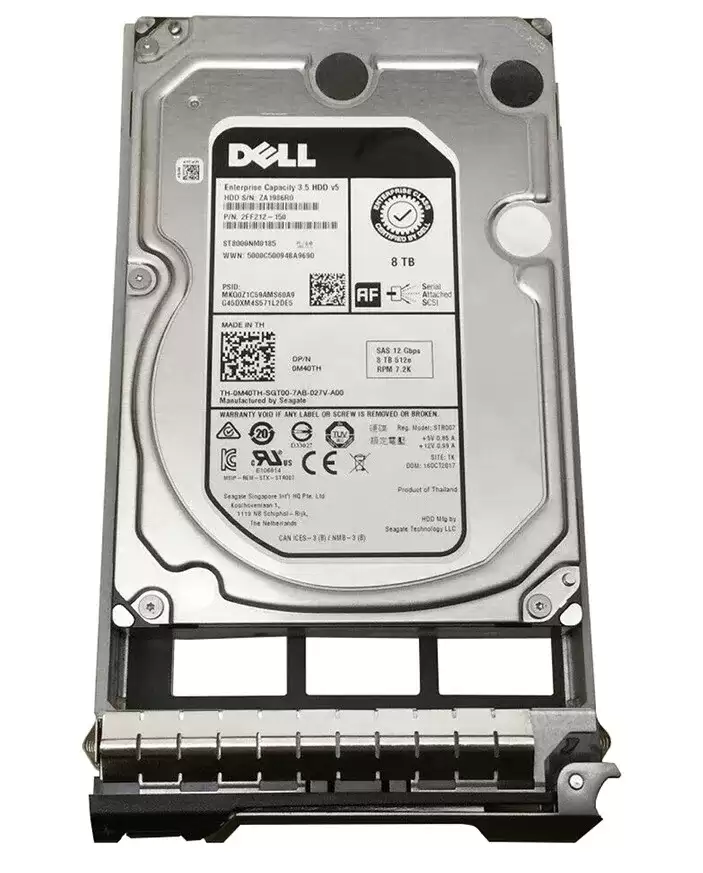 Seagate 1RM212-150 Enterprise 8TB SAS 12Gb/s 7200RPM 256MB Cache (512e) 3.5-inch Internal Hard Drive