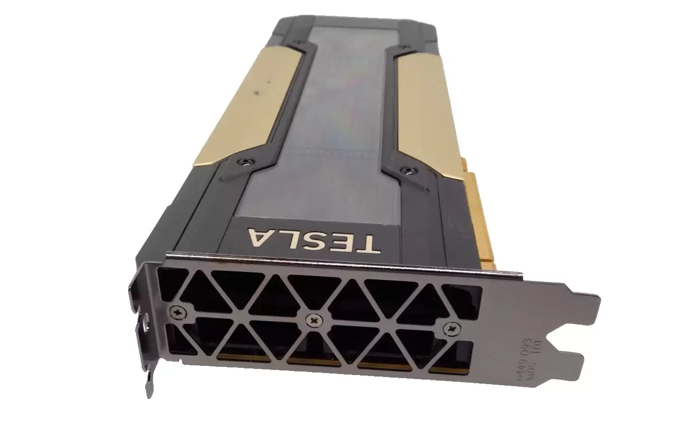 699-2G500-0202-400 - Nvidia Tesla V100 32GB HBM2 4096-Bit PCI-Express 3.0 x16 CUDA Cores Dual-Slot 2x 8-Pin Accelerator Graphics Card