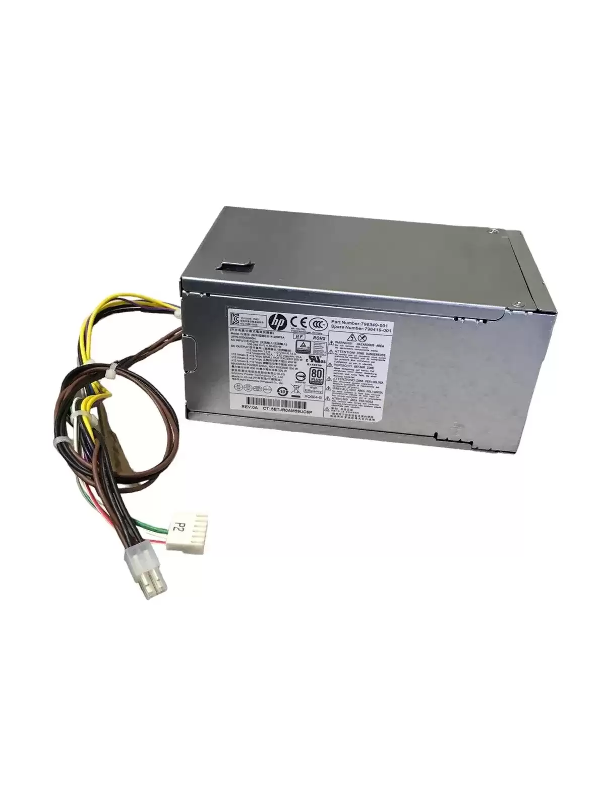 HPE 796419-001 200-Watts 80 Plus Platinum Power Supply for ProDesk 600 705 and 800 G2
