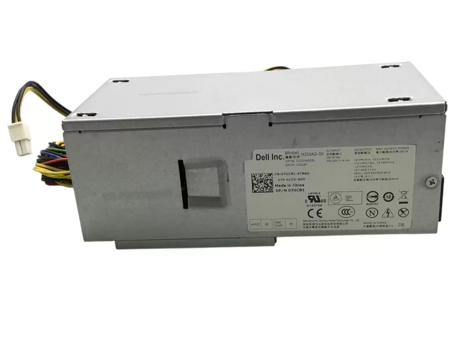 Dell 07GC81 250-Watts Power Supply for OptiPlex 390 790 990 and 3010
