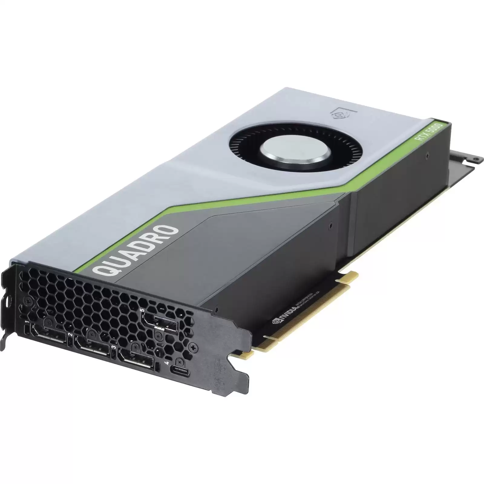 Dell 7XK5H Quadro RTX 5000 16GB GDDR6 256-Bit PCI-Express 3.0 x16 CUDA Cores Dual-Slot 4-DisplayPort 1.4a 1x USB Type-C Full Height Graphics Card