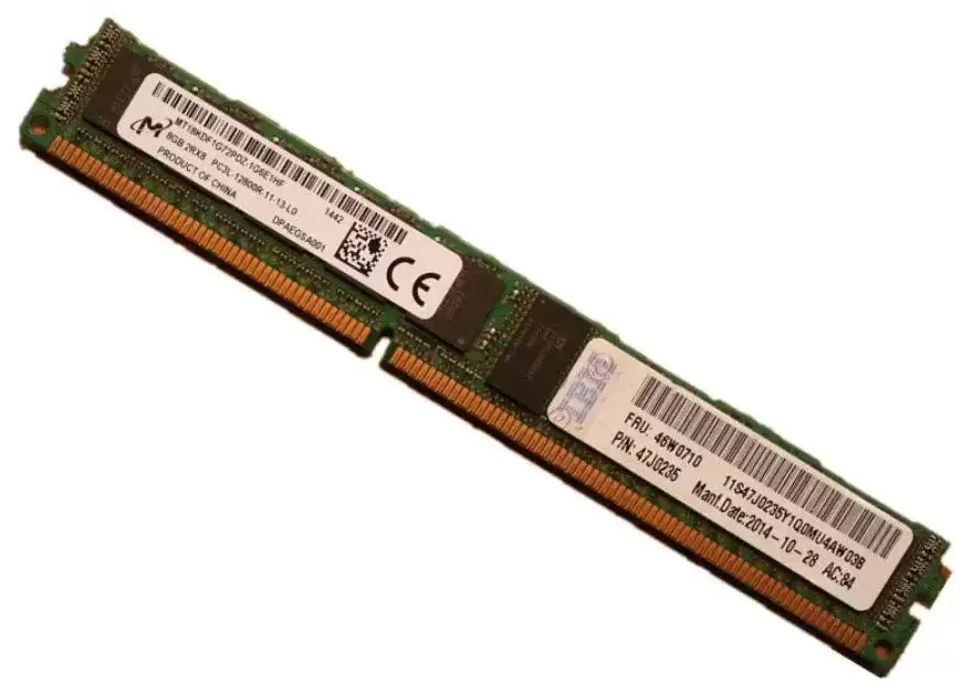 IBM 47J0235 8GB 1600MHz DDR3 PC3-12800 CL11 DIMM 1.35V Dual Rank Memory Module