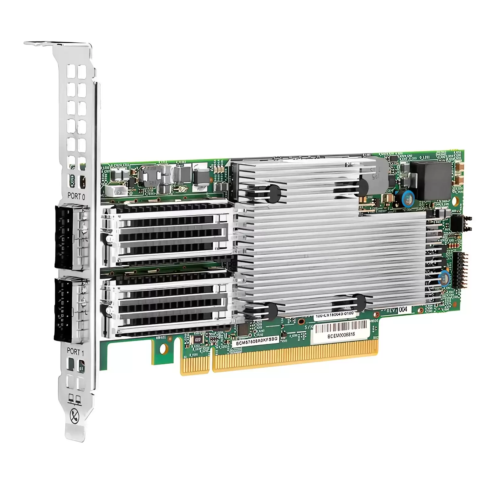 Broadcom BCM957508-P2100G Dual-Port 100GbE QSFP56 PCI-Express 4.0 x16 High Profile Network Adapter