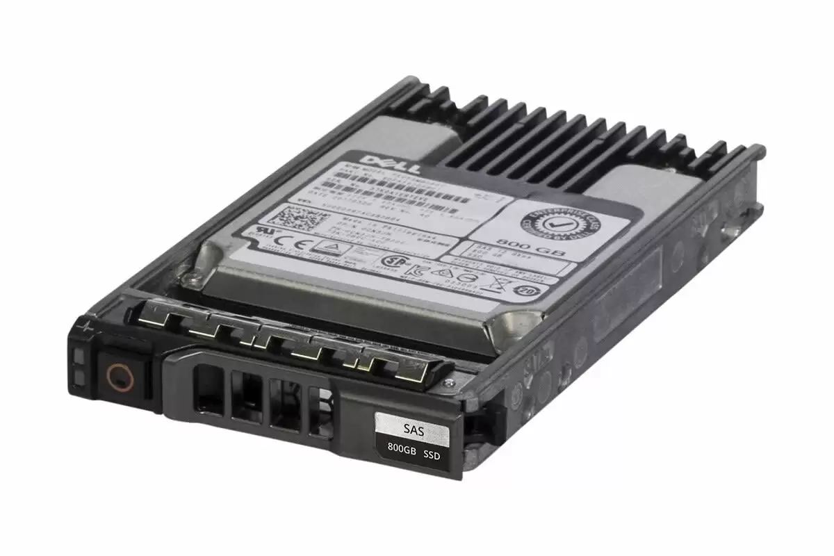 Dell CN3JH 800GB SAS 12Gb/s Hot Swap MLC 2.5Inch Solid State Drive with Tray for PowerEdge G14