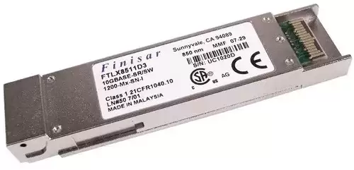 Finisar FTLC1151RDPL6 100GBASE-LR4 Single-Mode Fibre 10km 1310nm Duplex LC Connector QSFP28 Transceiver Module