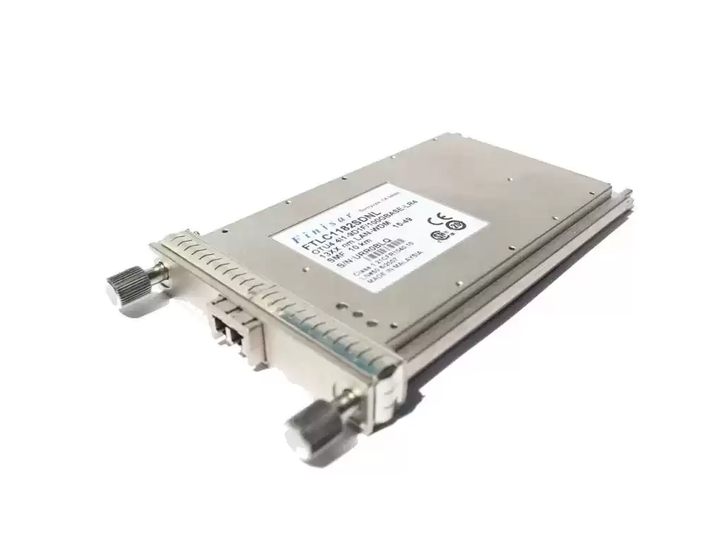 Finisar FTLC1183RDNL 100GBASE-LR4 Single-Mode Fibre 10Km 1310nm Duplex LC Connector CFP Transceiver Module