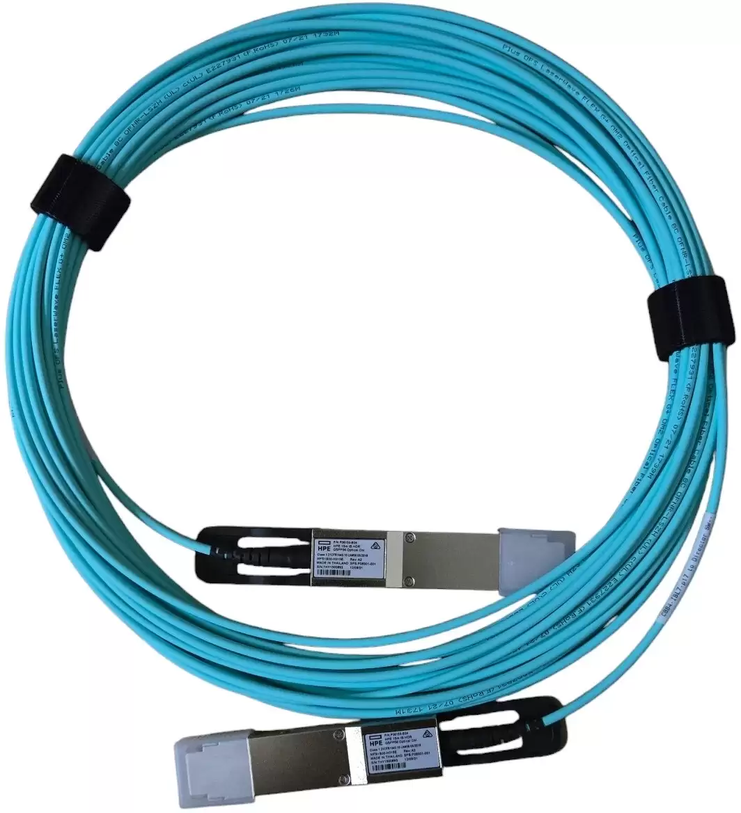 Mellanox MFS1S00-H010E 10m 200GbE QSFP56 to QSFP56 HDR Fiber Optical Network Cable
