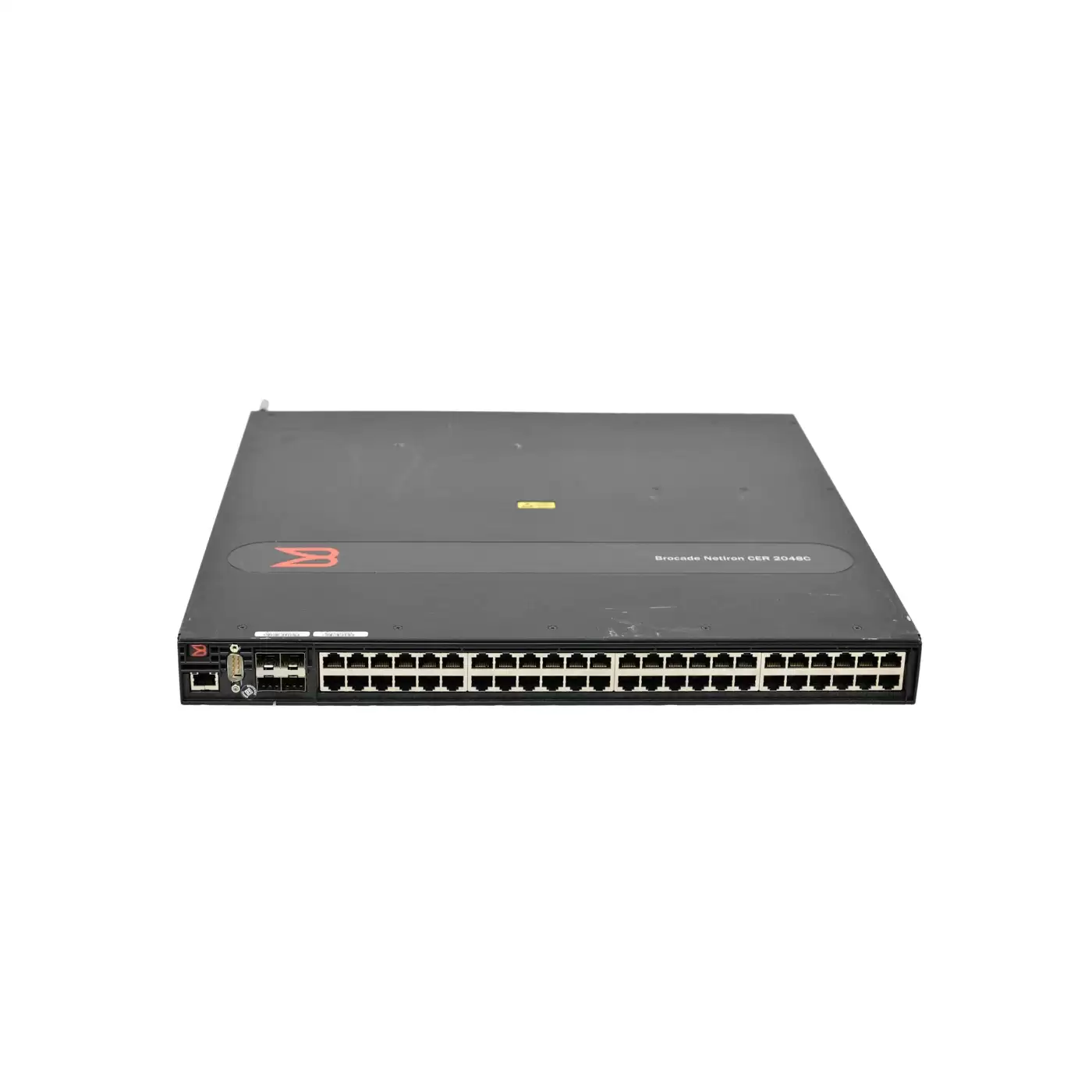 Brocade NI-CER-2048C-AC NetIron CER 2000 48-Ports 1GbE PoE Layer 3 Rack Mount Managed Network Switch