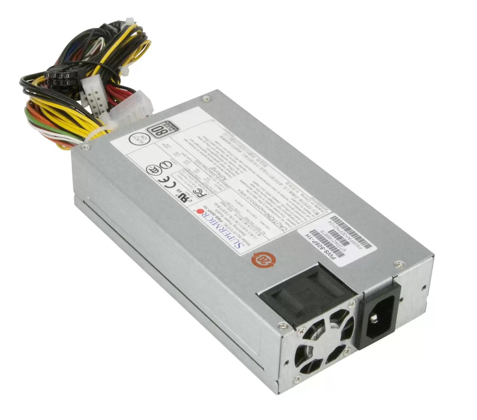 SuperMicro PWS-505P-1H 500-Watts 80 Plus Platinum 1U Multi Output Power Supply