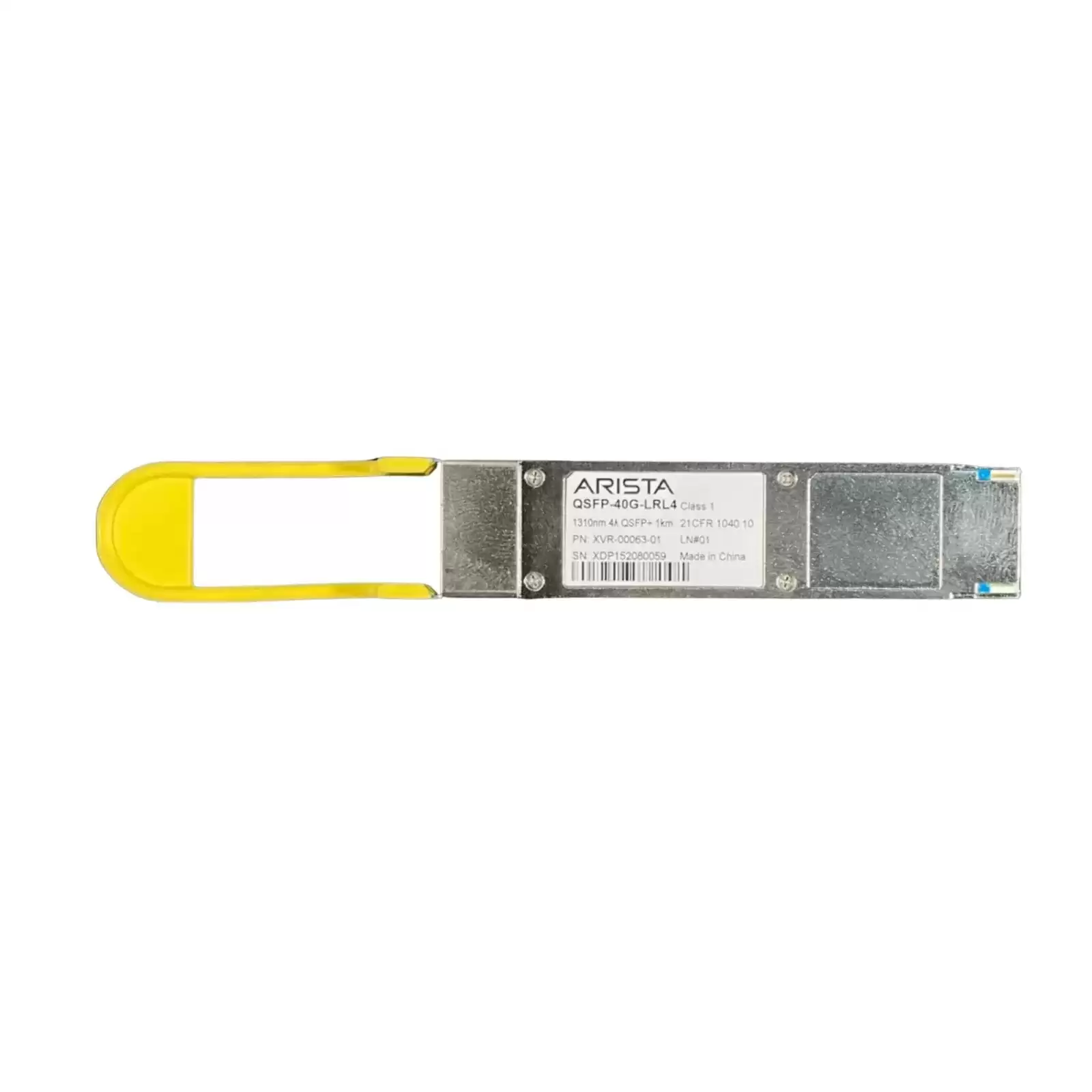 Arista QSFP-40G-LRL4 40GBASE-LRL4 Single-Mode Fibre 1km 1310nm Duplex LC Connector QSFP+ Transceiver Module