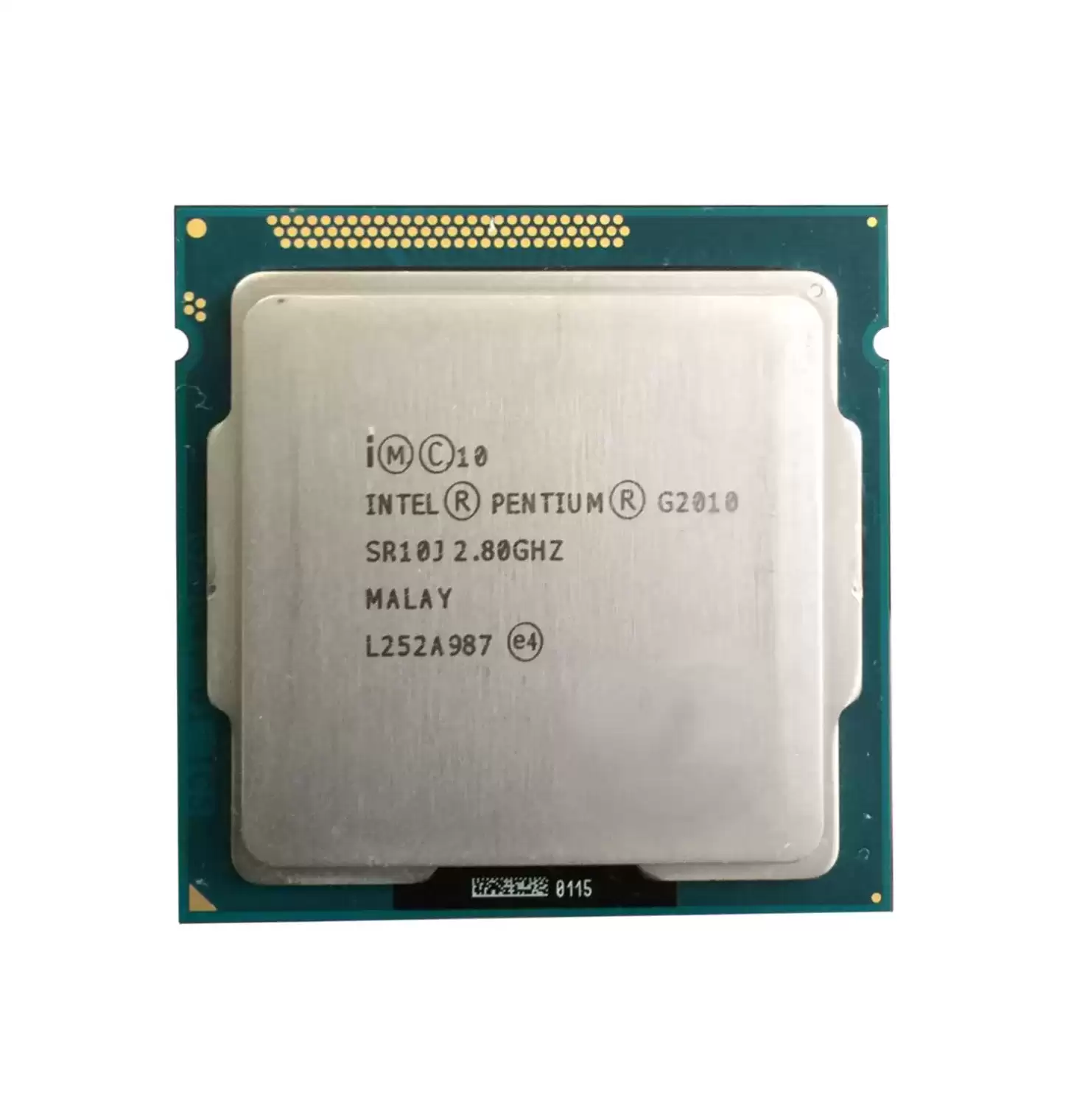 Intel SR10J Pentium G2010 Dual-Core 2.80GHz 5GT/s 3MB Socket LGA1155 Processor