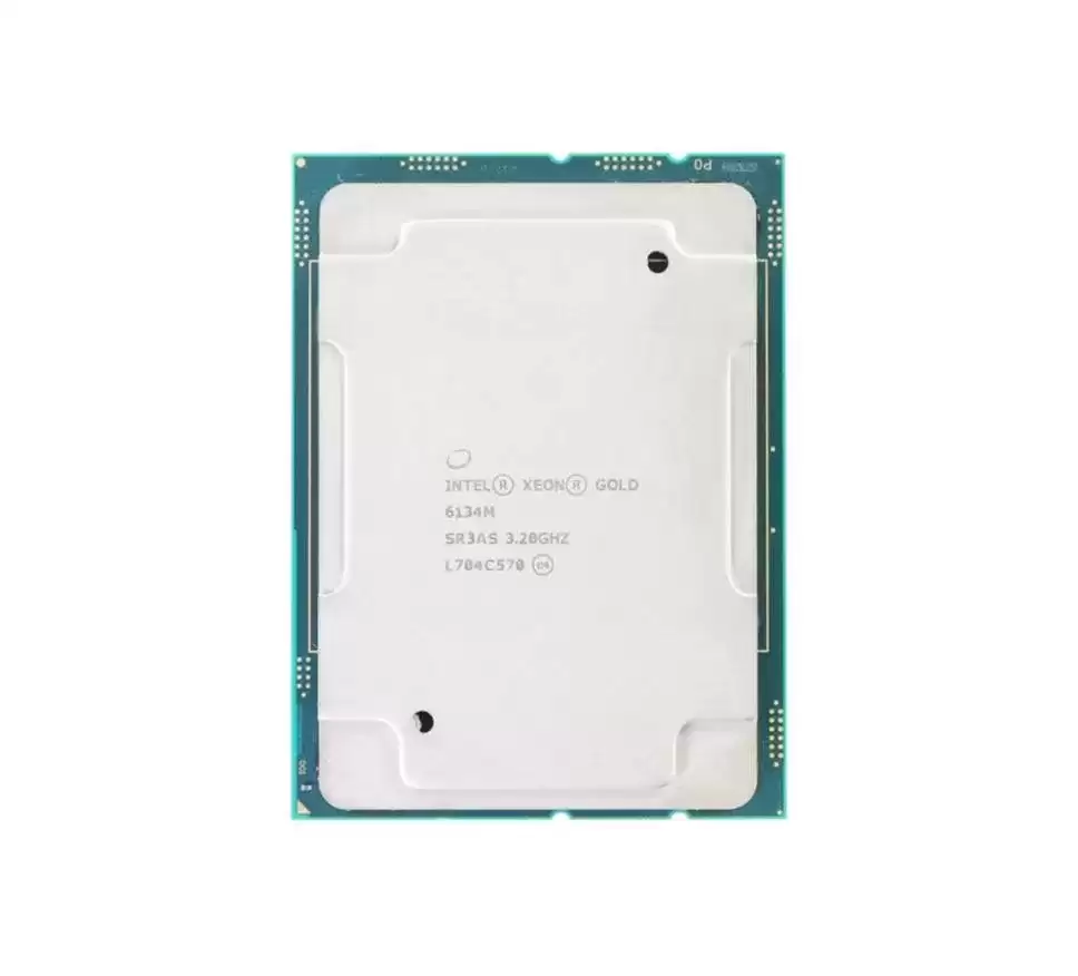 Intel SR3AS Xeon Gold 6134M 8-Core 3.20GHz 10.40GT/s UPI 24.75MB Socket LGA3647 Processor